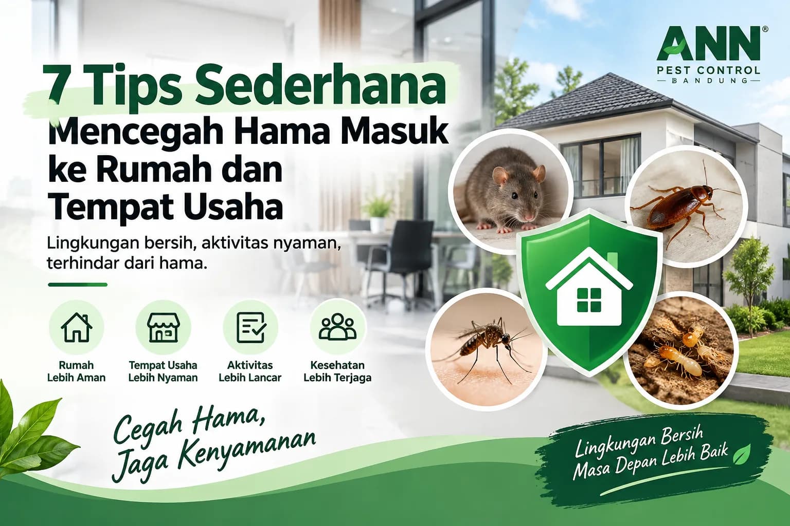 Mengapa Pengendalian Hama Profesional Kian Relevan bagi Hunian dan Dunia Usaha di Bandung